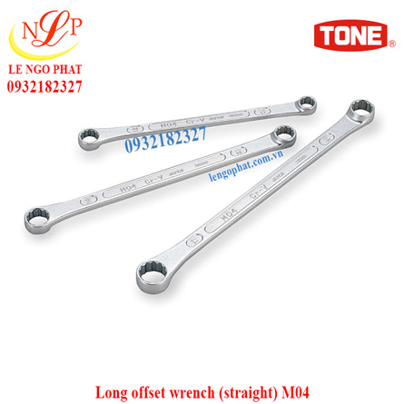 Long offset wrench (straight) M04