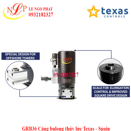 GRB36 Căng bulong thủy lực Texas - Spain