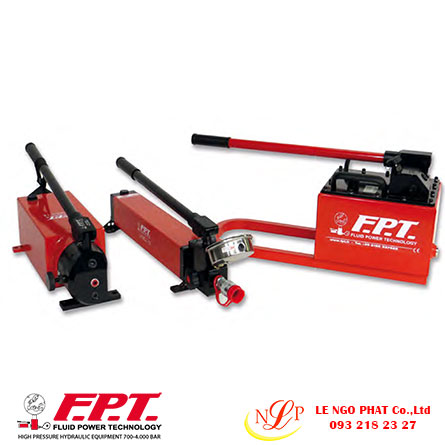 bơm tay thủy lực 700 Bar 1 chiều 2 cấp 