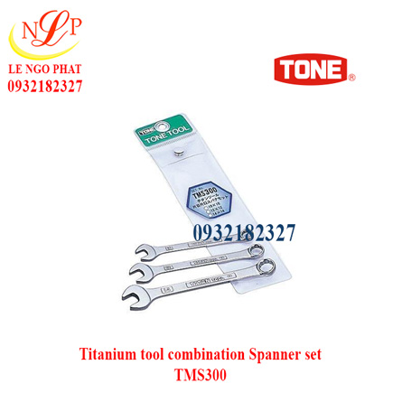 Titanium tool combination Spanner set TMS300