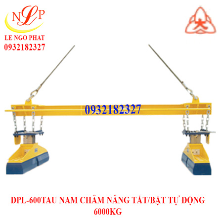 DPL-600TAU NAM CHÂM NÂNG TẮT/BẬT TỰ ĐỘNG 6000KG