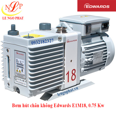Bơm hút chân không Edwards E1M18, 0.75 Kw