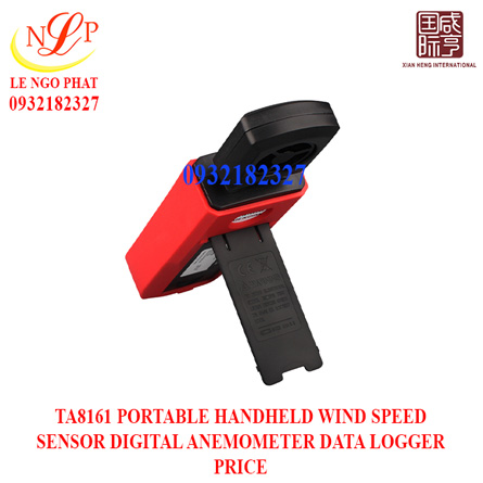 TA8161 PORTABLE HANDHELD WIND SPEED SENSOR DIGITAL ANEMOMETER DATA LOGGER PRICE