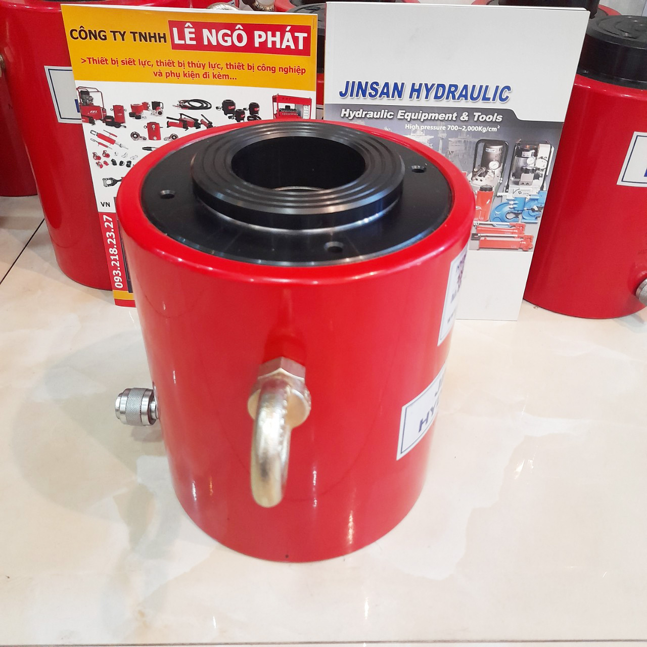 JSCH-10075, Kích thủy lực rỗng tâm JHS 100 tấn hành trình 75 mm
