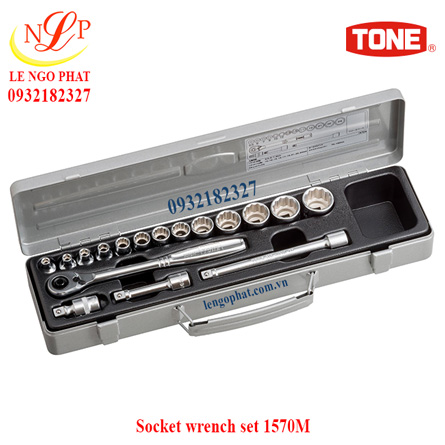 Socket wrench set 1570M
