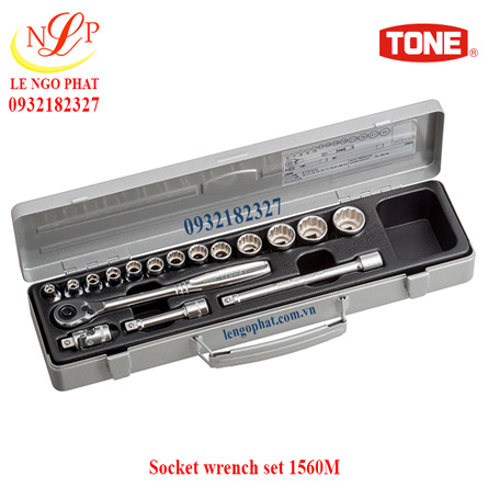 Socket wrench set 1560M