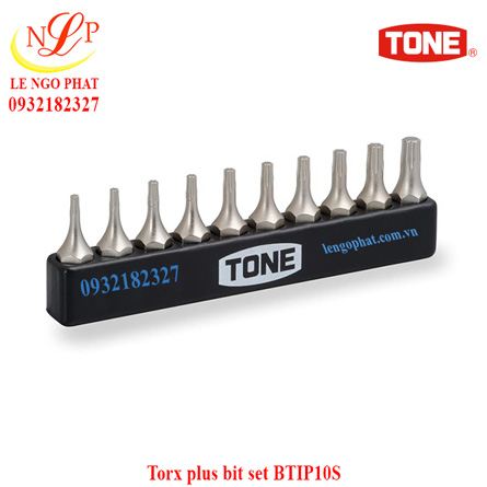 Torx plus bit set BTIP10S