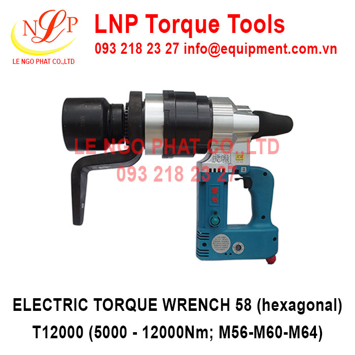 Súng siết bulong bằng điện 58 (hexagonal) T12000