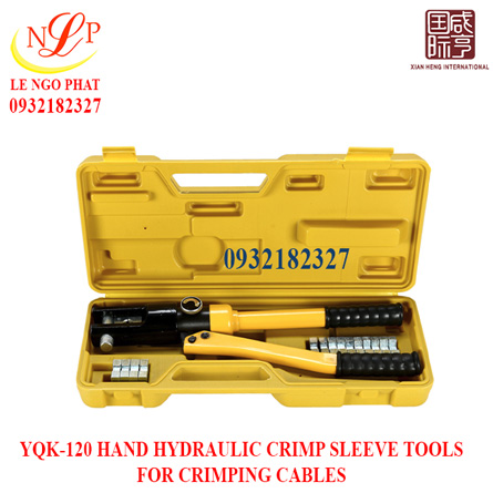 YQK-120 HAND HYDRAULIC CRIMP SLEEVE TOOLS FOR CRIMPING CABLES