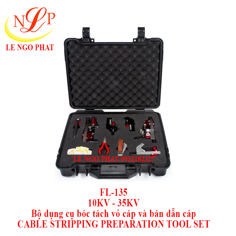 FL-135, Bộ dụng cụ thi công cáp 10KV - 35KV
