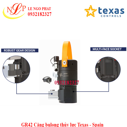 GR42 Căng bulong thủy lực Texas - Spain