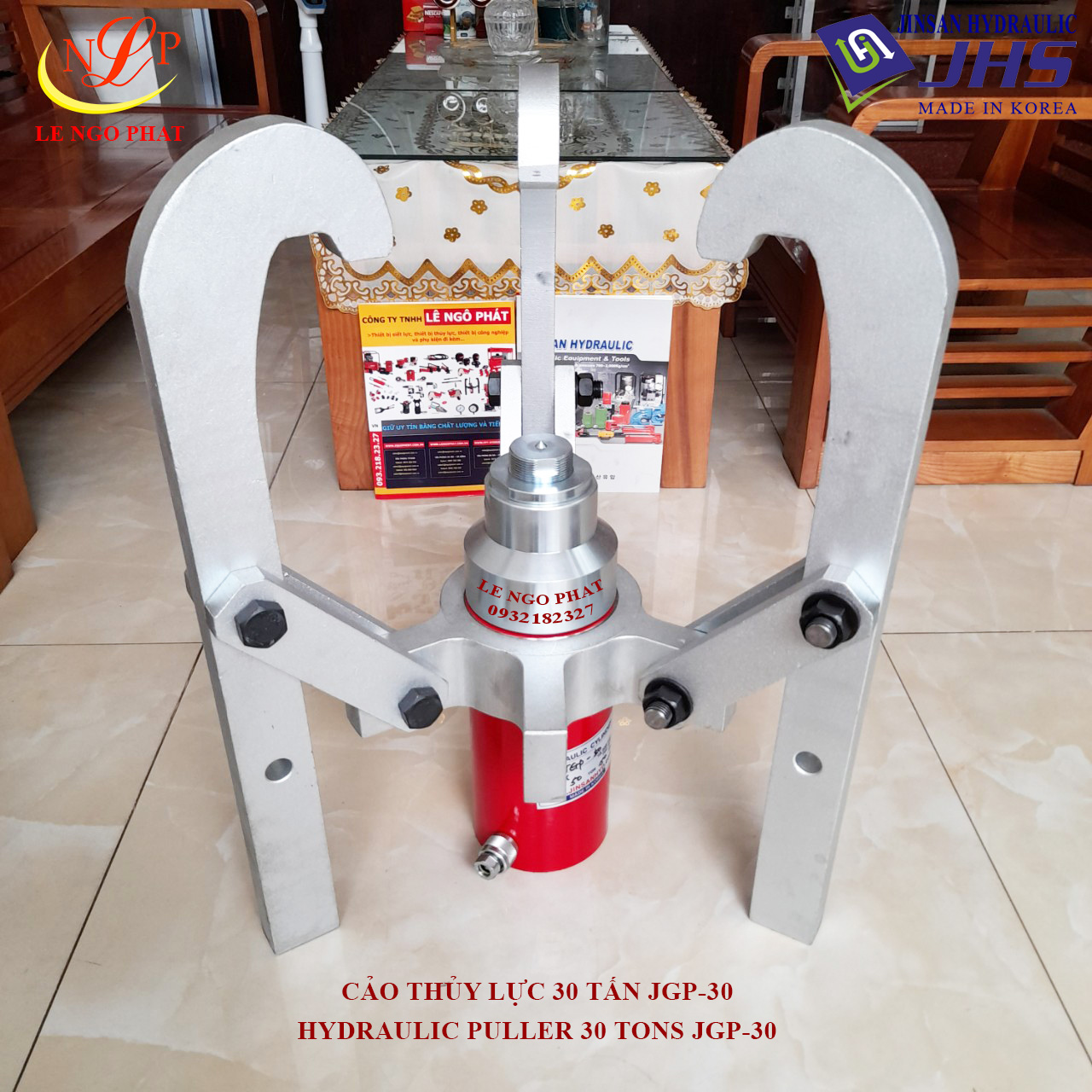 JGP-30, cảo thủy lực 30 tấn JHS - Korea