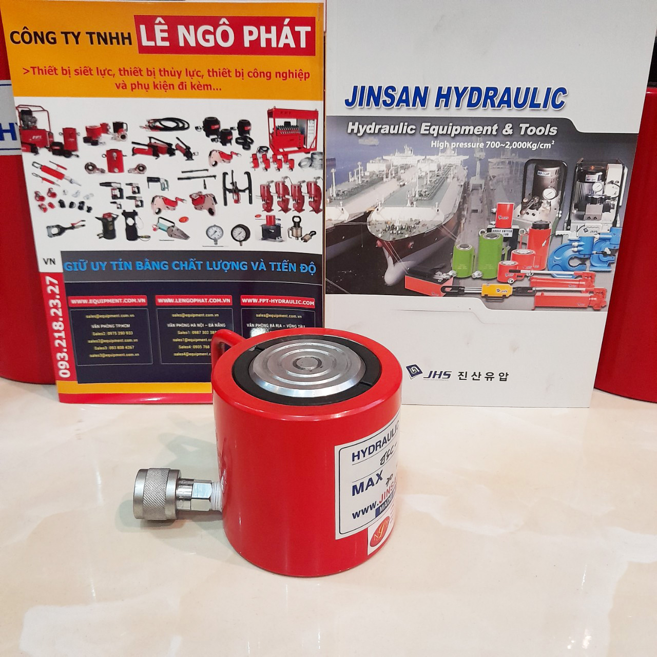 JSC-3050, Kích thủy lực lùn JHS 30 tấn hành trình 50 mm