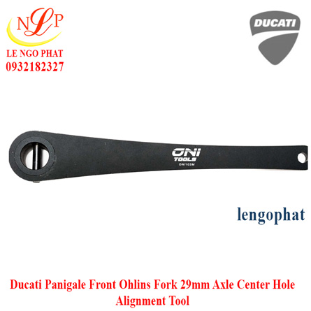 Ducati Panigale Front Ohlins Fork 29mm Axle Center Hole Alignment Tool