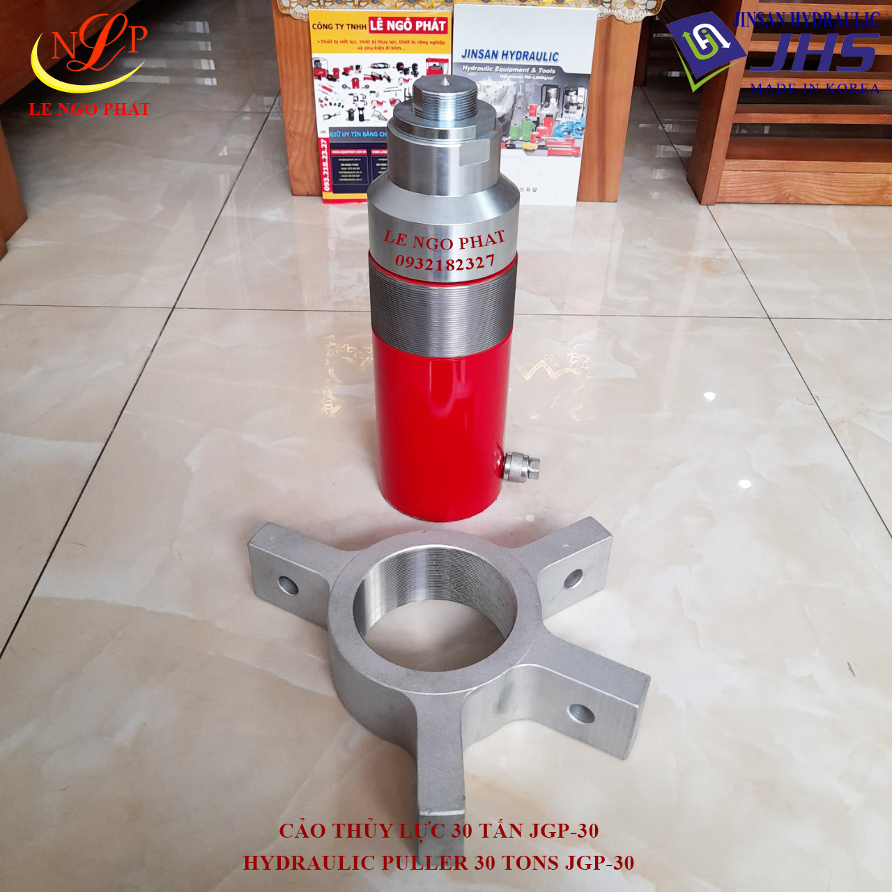 JGP-30, cảo thủy lực 30 tấn JHS - Korea