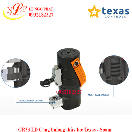 GR33 LD Căng bulong thủy lực Texas - Spain