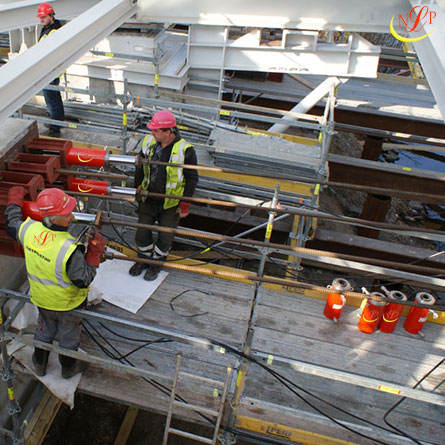 kích thủy lực rỗng 100 tấn 1 chiều CRM-100/75-FO