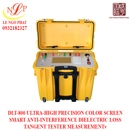 DLT-800 ULTRA-HIGH PRECISION COLOR SCREEN SMART ANTI-INTERFERENCE DIELECTRIC LOSS TANGENT TESTER MEASUREMENT