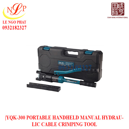 YQK-300 PORTABLE HANDHELD MANUAL HYDRAULIC CABLE CRIMPING TOOL