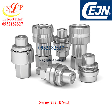 Nipples Male thread Series 232, DN6.3 1/4" NPT