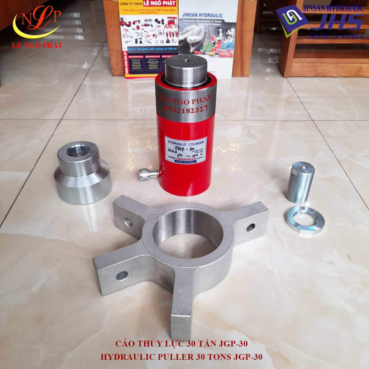 JGP-30, cảo thủy lực 30 tấn JHS - Korea
