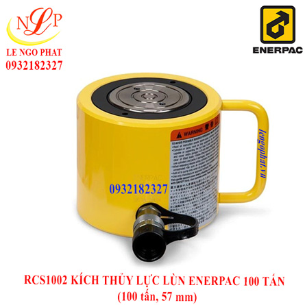 RCS1002 KÍCH THỦY LỰC LÙN ENERPAC 100 TẤN  (100 tấn, 57 mm)