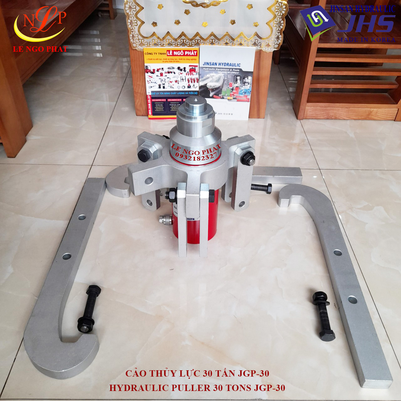 JGP-30, cảo thủy lực 30 tấn JHS - Korea