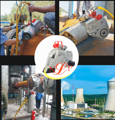 Cờ lê thủy lực đầu chụp bulong DERGIN 8MXTD