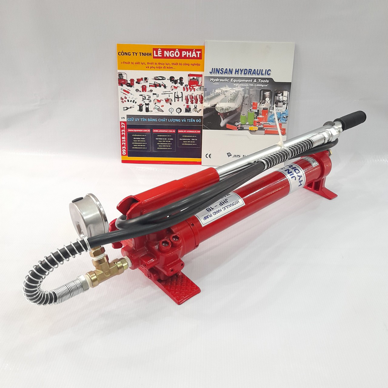 JHP-1B, Bơm tay thủy lực 700 bar, 0.8 lít