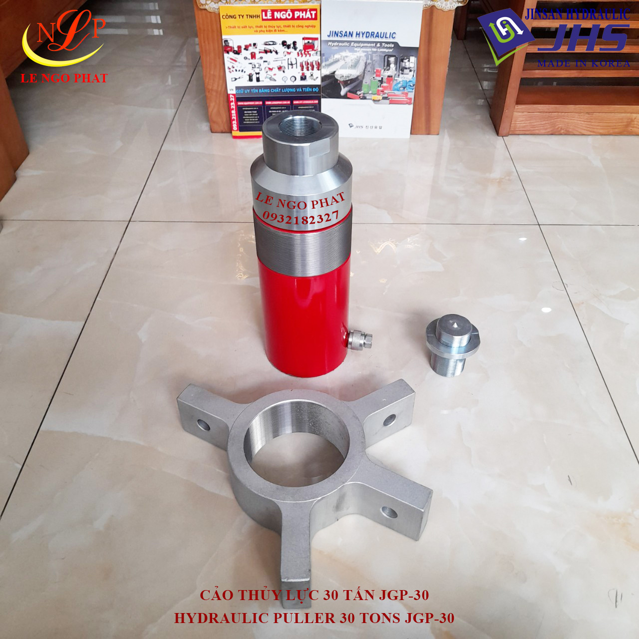 JGP-30, cảo thủy lực 30 tấn JHS - Korea