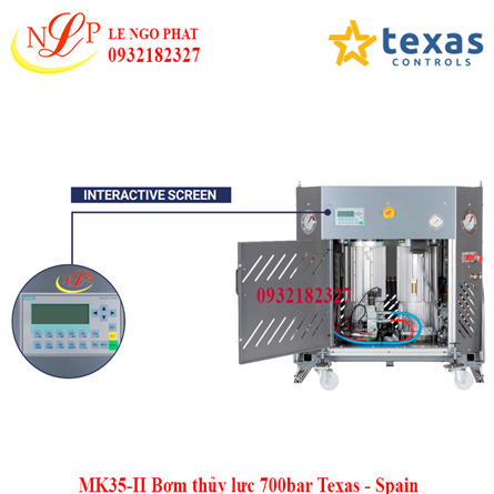 MK35-II Bơm thủy lực 700bar Texas - Spain