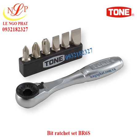 Bit ratchet set BR6S