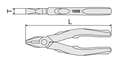 Pliers (the master grip type) CT