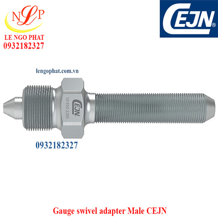 Gauge swivel adapter Male