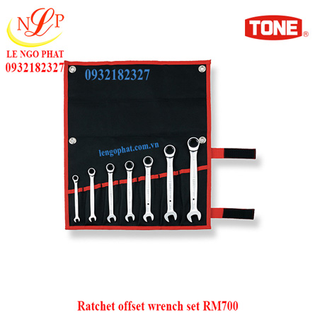Ratchet offset wrench set RM700
