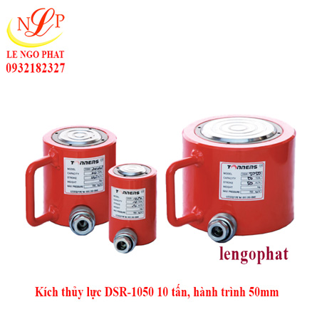 Kích thủy lực DSR-1050 10 tấn, hành trình 50mm