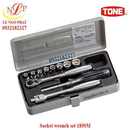 Socket wrench set 1850M