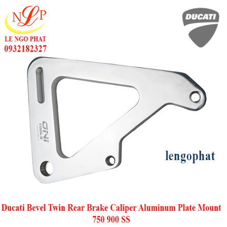 Ducati Bevel Twin Rear Brake Caliper Aluminum Plate Mount 750 900 SS