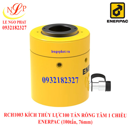 RCH1003 KÍCH THỦY LỰC100 TẤN RỖNG TÂM 1 CHIỀU ENERPAC (100tấn, 76mm)