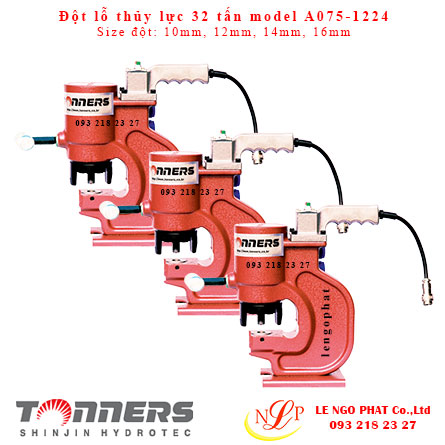 đột lỗ thủy lực tonners