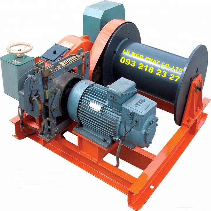 tời điện 1 tấn (electric winch 1 ton/ 10 kN)