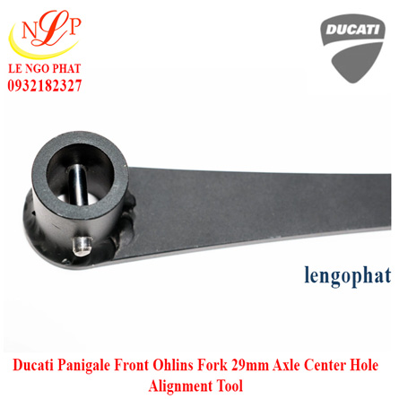 Ducati Panigale Front Ohlins Fork 29mm Axle Center Hole Alignment Tool