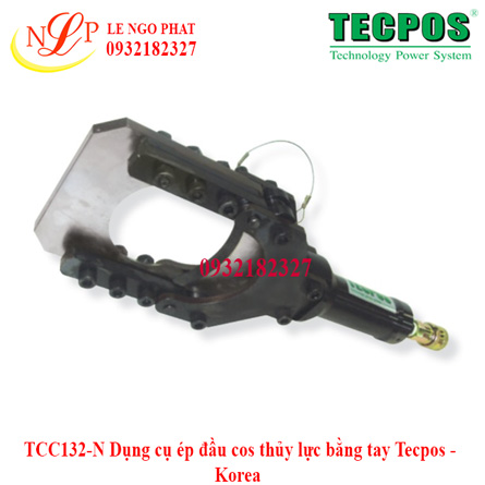 TCC132-N Dụng cụ ép đầu cos thủy lực bằng tay Tecpos - Korea