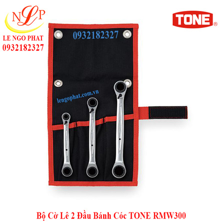 Bộ Cờ Lê 2 Đầu Bánh Cóc TONE RMW300