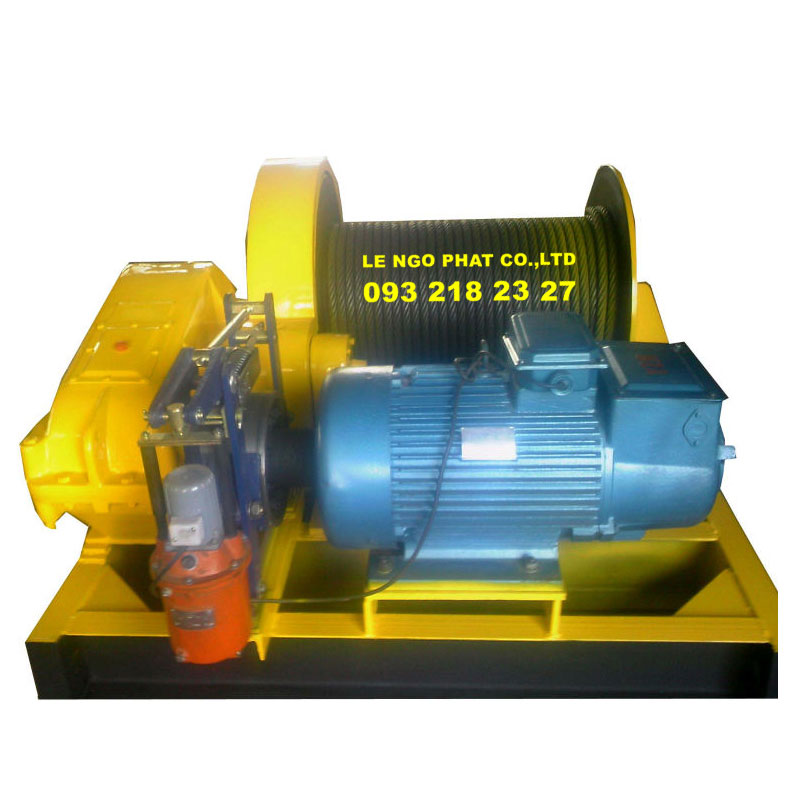 tời điện 1 tấn (electric winch 1 ton/ 10 kN)