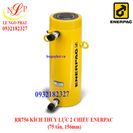 RR756 KÍCH THỦY LỰC 2 CHIỀU ENERPAC (75 tấn, 156mm)