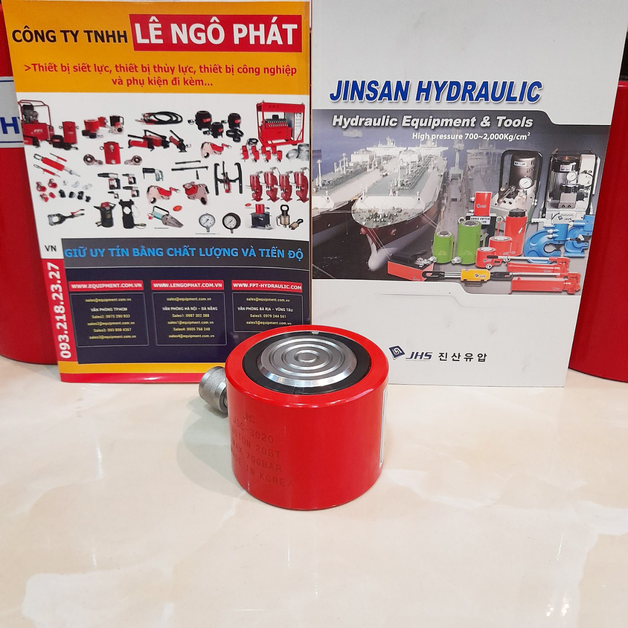 JSC-3020, Kích thủy lực lùn JHS 30 tấn hành trình 20 mm