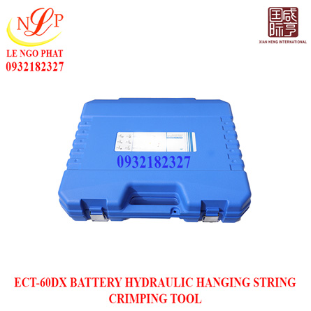 ECT-60DX BATTERY HYDRAULIC HANGING STRING CRIMPING TOOL Features