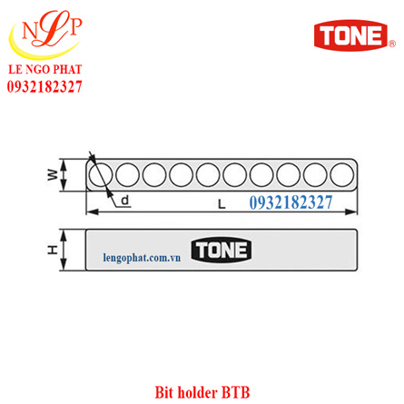 Bit holder BTB