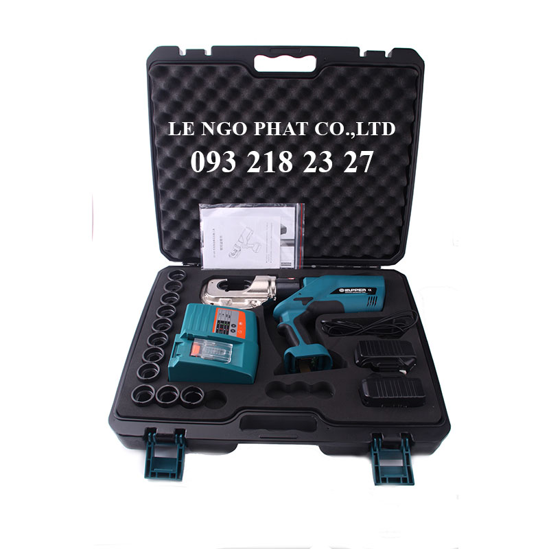 EZ-400, kìm ép cos thủy lực dùng pin 16 - 400 mm2, 12 tấn